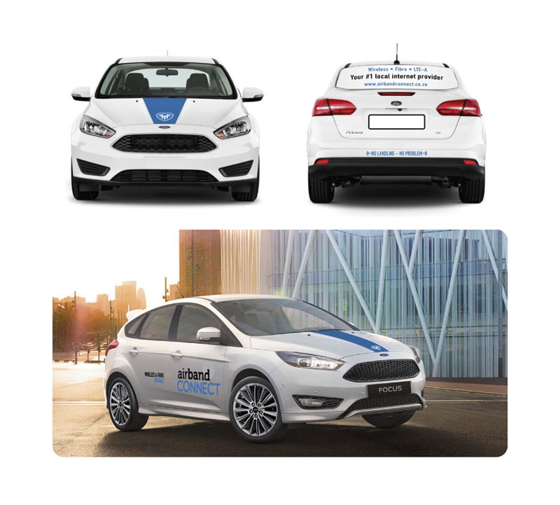 vehicle signage airband